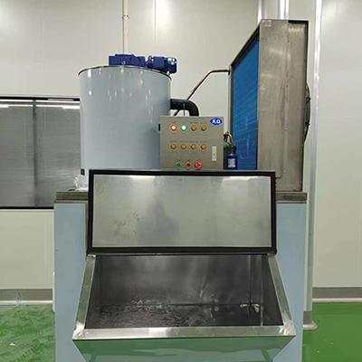 2噸片冰機(jī)交付廣東某食品加工廠使用